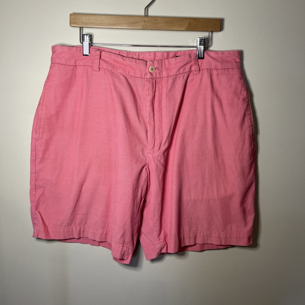 Vineyard Vines Men's 36 Ribbed Micro Corduroy Shorts Coral Pink